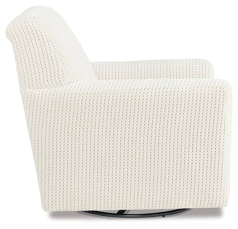 Herstow Swivel Glider Accent Chair