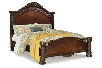 North Shore King Panel Bed 50% Off