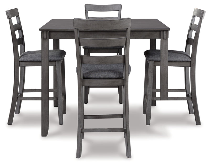 Bridson Dining Table and Chairs with Bench (Set of 6)