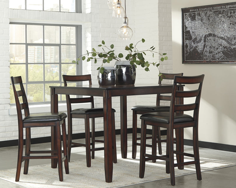 Coviar Dining Table and Chairs with Bench (Set of 6)