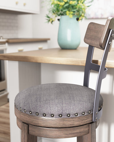 Caitbrook Counter Height Upholstered Bar Stool