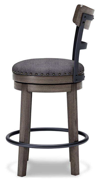 Caitbrook Counter Height Upholstered Bar Stool