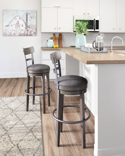 Caitbrook Counter Height Upholstered Bar Stool