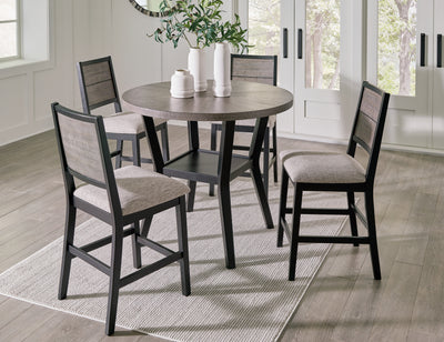 Corloda Dining Table and 4 Chairs (Set of 5)