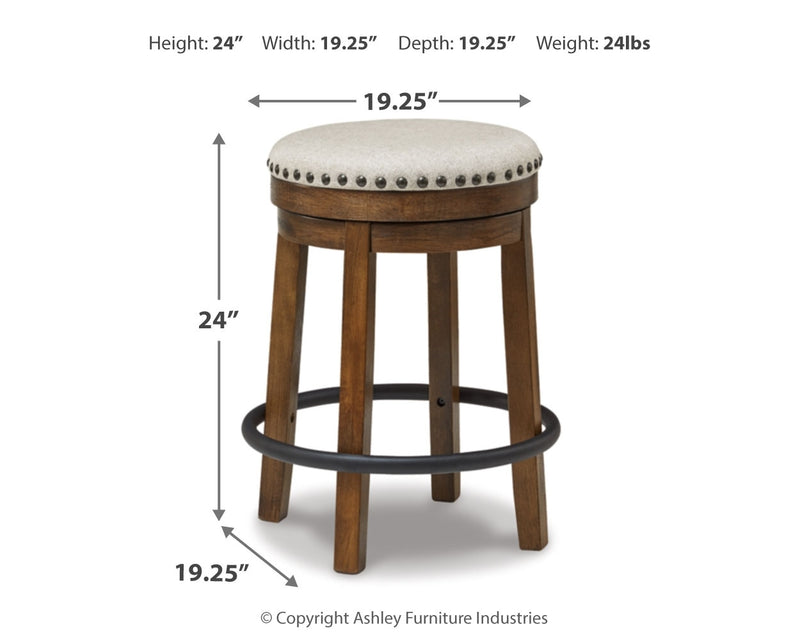 Valebeck Bar Height Bar Stool