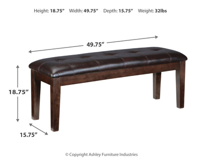 Haddigan Counter Height Dining Extension Table