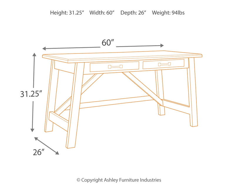 Baldridge Home Office Desk