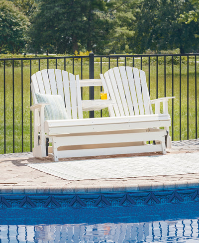 Hyland wave Outdoor Swivel Glider Chair