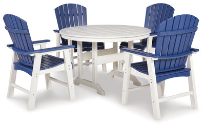 Crescent Luxe Outdoor Dining Table