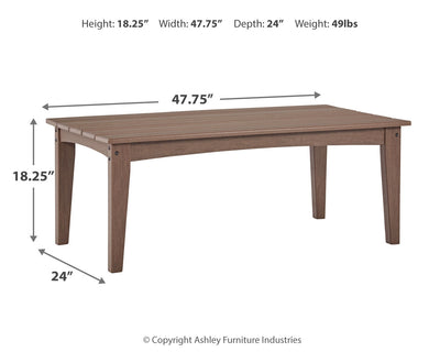 Emmeline Outdoor Coffee Table