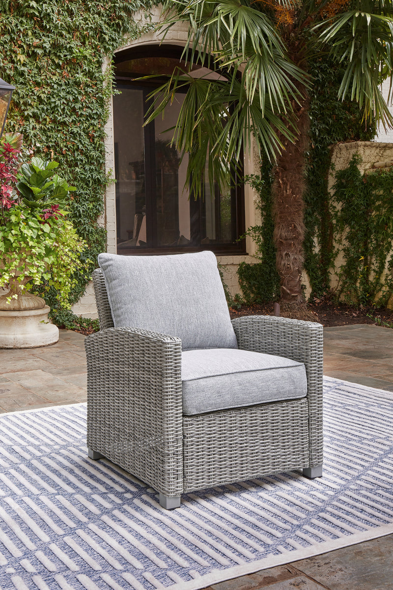 Naples Beach Outdoor Right and Left-arm Facing Loveseat with Cushion (Set of 2)