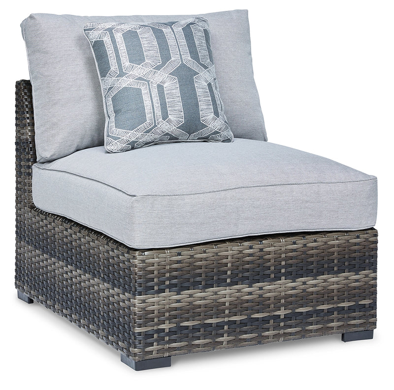 Harbor Court Ottoman with Cushion