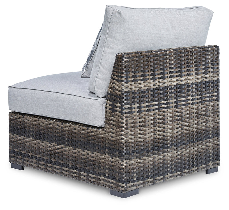 Harbor Court Ottoman with Cushion