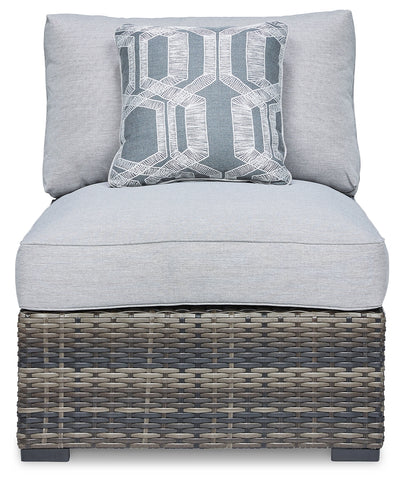 Harbor Court Ottoman with Cushion