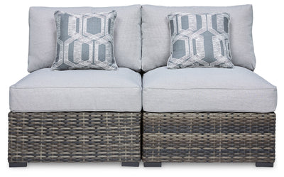 Harbor Court Ottoman with Cushion