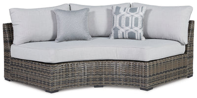 Harbor Court Ottoman with Cushion