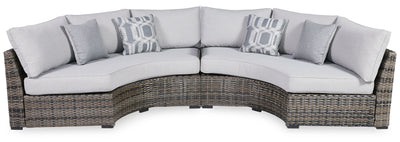 Harbor Court Ottoman with Cushion