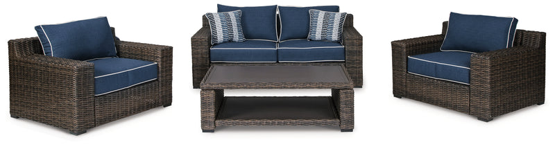 Grasson Lane Ottoman with Cushion