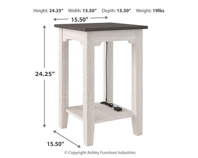 Dorrinson Chairside End Table